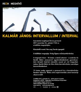 Exhibition at REÖK Palace - Janos Kalmar sculptor
